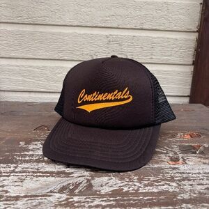 vintage CONTINENTLS racing tires trucker hat mesh snapback
